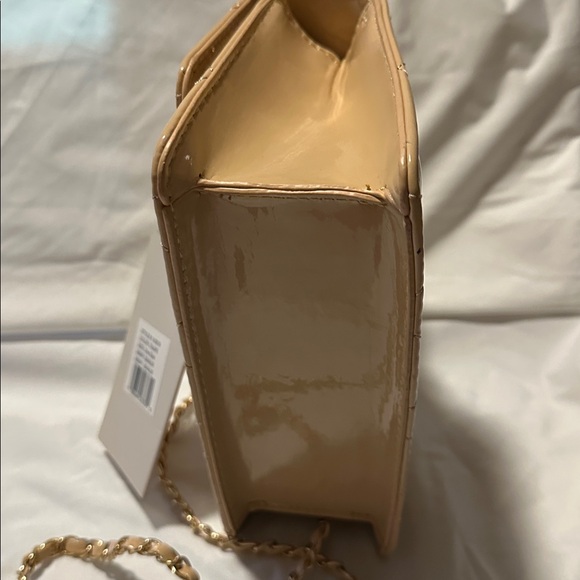 Valentino Orlandi Taupe Quilted Mini Bag crossbody - Picture 3 of 9